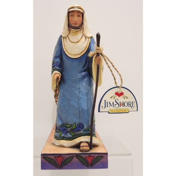 Jim Shore The Journey That Changed The World Figure W/ Mary Joseph & Donkey NEW - Picture 6 of 16